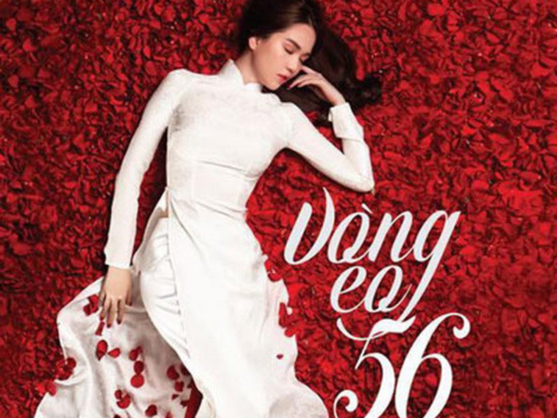 Ngọc Trinh còn “tạo sóng” khi đóng phim. Năm 2016, phim về cuộc đời của cô mang tên “Vòng eo 56” gây ồn ào bởi những sự việc bên lề hơn diễn xuất.