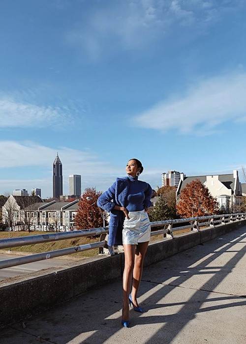 Nàng á hậu đã có gần 2 năm chuẩn bị nên tỏ ra vô cùng tự tin.