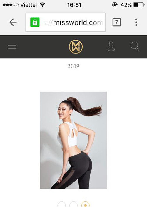 Thùy Linh quyến rũ, quyền lực khi diện váy cúp ngực. Tuy nhiên, trong set trang phục thể thao, đại diện Việt Nam trông khỏe khoắn, năng động.