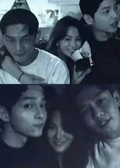 Trước khi ly hôn Song Hye Kyo, Song Joong Ki cũng khá thân với Yoo Ah In.