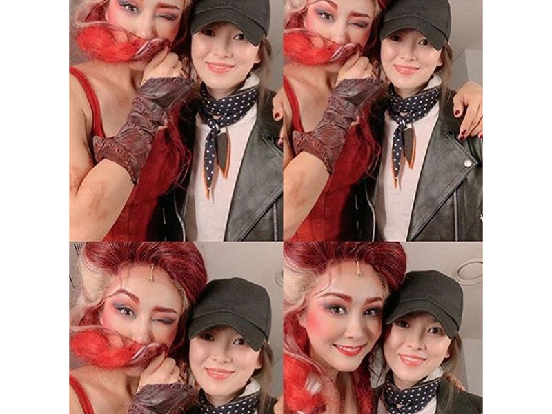 Nữ diễn viên thường xuyên gặp gỡ bạn bè.