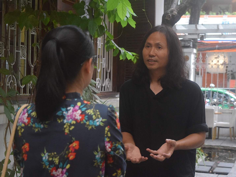 Ngô Lực còn chia sẻ, sau tất cả, anh đã chọn con đường tha thứ, nhẹ nhàng bước tiếp, không oán trách, không giận dữ. Ảnh: Người đưa tin