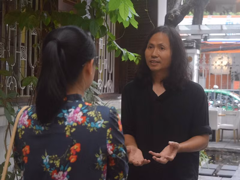 Ngô Lực còn chia sẻ, sau tất cả, anh đã chọn con đường tha thứ, nhẹ nhàng bước tiếp, không oán trách, không giận dữ. Ảnh: Người đưa tin