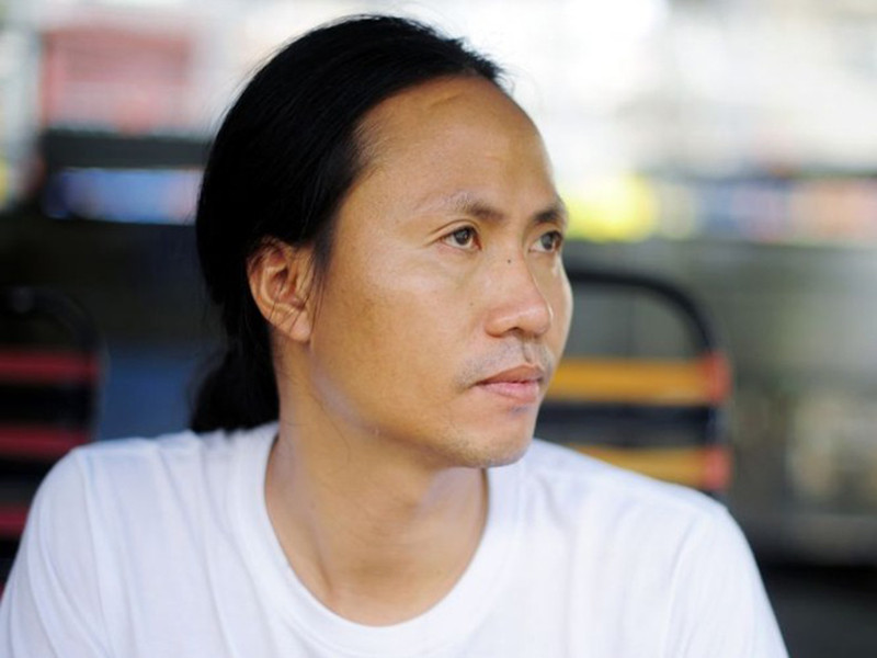 Sau ồn ào, họa sĩ Ngô Lực tập trung cho công việc nghệ thuật. Ảnh: Tiền Phong