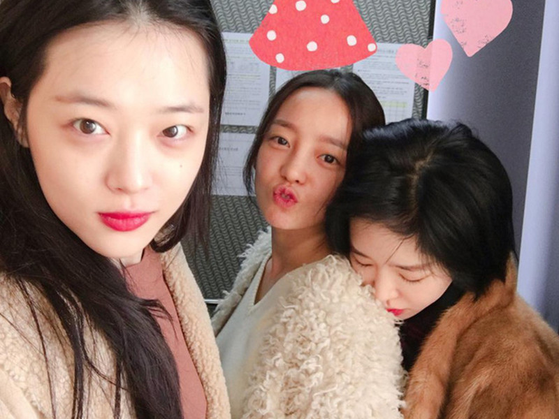 Goo Hara hơn Sulli 3 tuổi và bước vào làng giải trí muộn hơn Sulli.