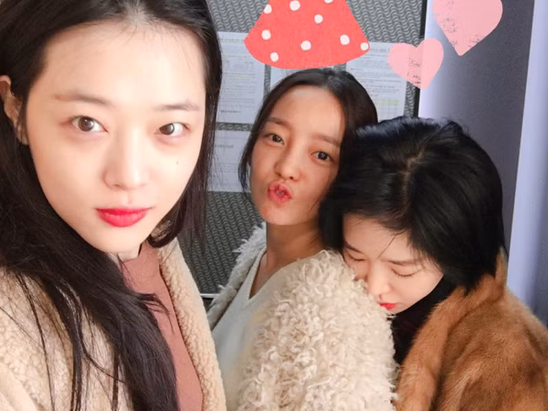 Goo Hara hơn Sulli 3 tuổi và bước vào làng giải trí muộn hơn Sulli.