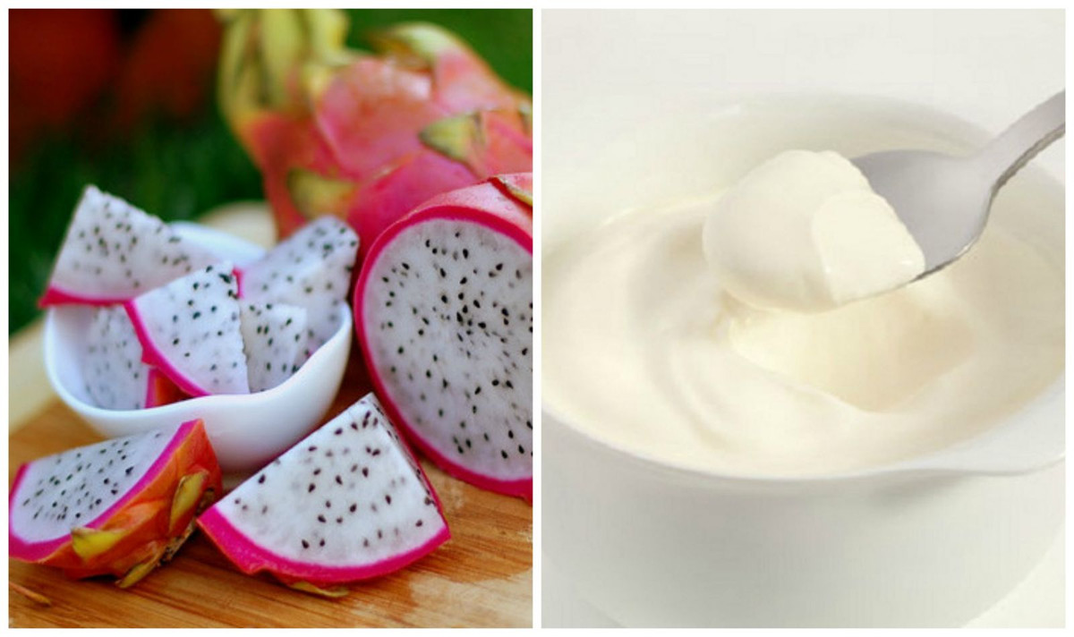 Bạn cũng có thể sử dụng thanh long thay cho chuối để làm mặt nạ trị nám rất đơn giản. Ảnh phunukieuviet.