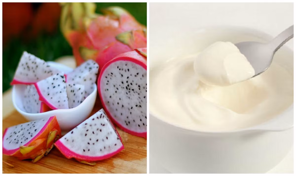 Bạn cũng có thể sử dụng thanh long thay cho chuối để làm mặt nạ trị nám rất đơn giản. Ảnh phunukieuviet.