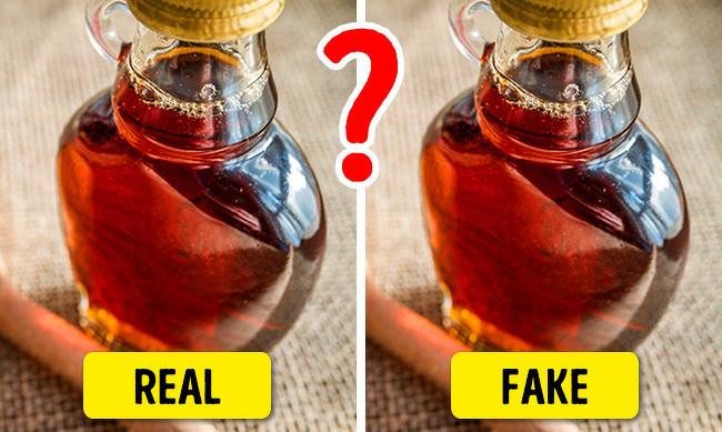 Xi-rô lá phong không phải lúc nào cũng tốt Nhiều người biết rằng xi-rô lá phong tốt cho sức khỏe của chúng ta. Nó thậm chí còn được coi là một thực phẩm thay thế lành mạnh cho đường. Nhưng một chai xi-rô rẻ tiền có thể chứa chất bảo quản và hương vị nhân tạo.