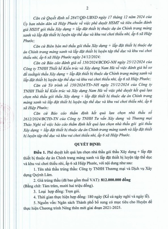 TP HCM: Cty Quỳnh Lâm một mình dự 2 gói thầu tiền tỷ tại Phước Kiển - Hình 4 TP HCM: Cty Quynh Lam mot minh du 2 goi thau tien ty tai Phuoc Kien-Hinh-4