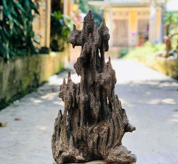 Lũa trầm hương nằm sâu trong lòng đất thường giữ nguyên được màu sắc tự nhiên của gỗ trầm hương, mang vẻ đẹp sang trọng và tinh tế. Tuy nhiên để có thể khai thác được những loại gỗ này lại rất khó khăn. Tuy nhiên nếu càng khó khăn thì phần gỗ này sẽ lại càng mang lại giá trị lớn cho người khai thác.