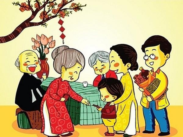 Li xi nam moi, he mo bi an tram nam khong han ai cung biet