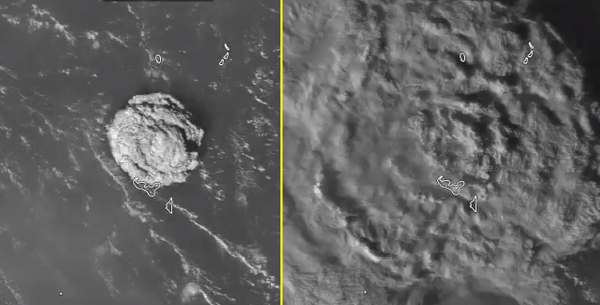 Phải tới gần đây, các nhà khoa học mới nhận ra mức độ khủng khiếp mà những vụ phun trào có thể tạo ra dù núi lửa Hunga Tonga-Hunga Ha'apai đã nhiều lần phun trào trong quá khứ. Phần lớn núi lửa này nằm dưới nước nên ngọn núi lửa này rất khó nghiên cứu.