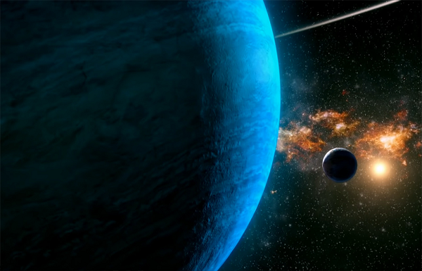 Tuy nhiên khí quyển của nó chứa tỷ lệ lớn hơn các phân tử "băng" như nước, amoniac, và methane. Do đó các nhà thiên văn thỉnh thoảng phân loại sao Thiên Vương và sao Hải Vương thành các hành tinh băng đá khổng lồ để nhấn mạnh sự khác biệt này.