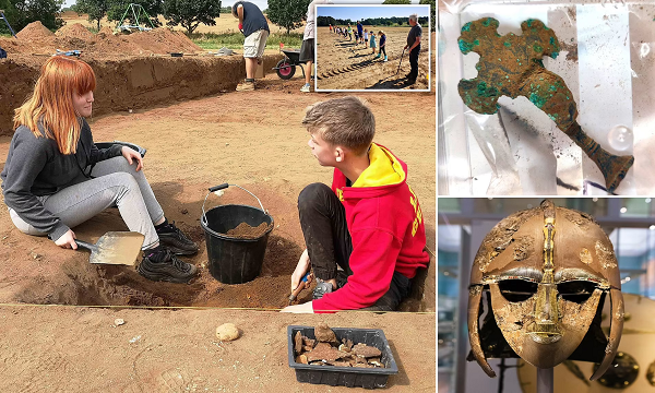 Nơi đây được gọi là xưởng Rendelesham, nơi người ta tìm thấy tàn dư của nhiều trục kéo sợi, khung cửi dệt vải, các chiếc trâm và khóa thắt lưng bằng hợp kim đồng.