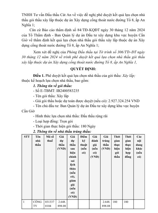 TP HCM: Công ty 8868 một ngày trúng 5 gói thầu tại Cần Giờ - Hình 2 TP HCM: Cong ty 8868 mot ngay trung 5 goi thau tai Can Gio-Hinh-2