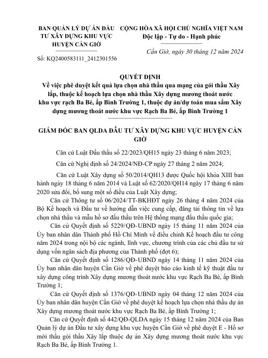 TP HCM: Công ty 8868 một ngày trúng 5 gói thầu tại Cần Giờ - Hình 4 TP HCM: Cong ty 8868 mot ngay trung 5 goi thau tai Can Gio-Hinh-4