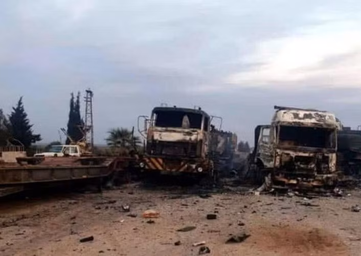 Tham gia tấn công còn có trực thăng tấn công Mi-24P của Sư đoàn Tiger, đây là cuộc tấn công kinh hoàng nhất của quân đội Syria nhằm vào Thổ Nhĩ Kỳ.