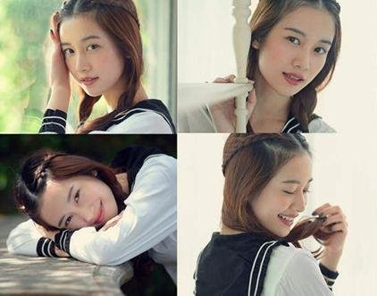 Jun Vũ trong trang phục nữ sinh vô cùng đáng yêu, khiến cư dân mạng mê mẩn