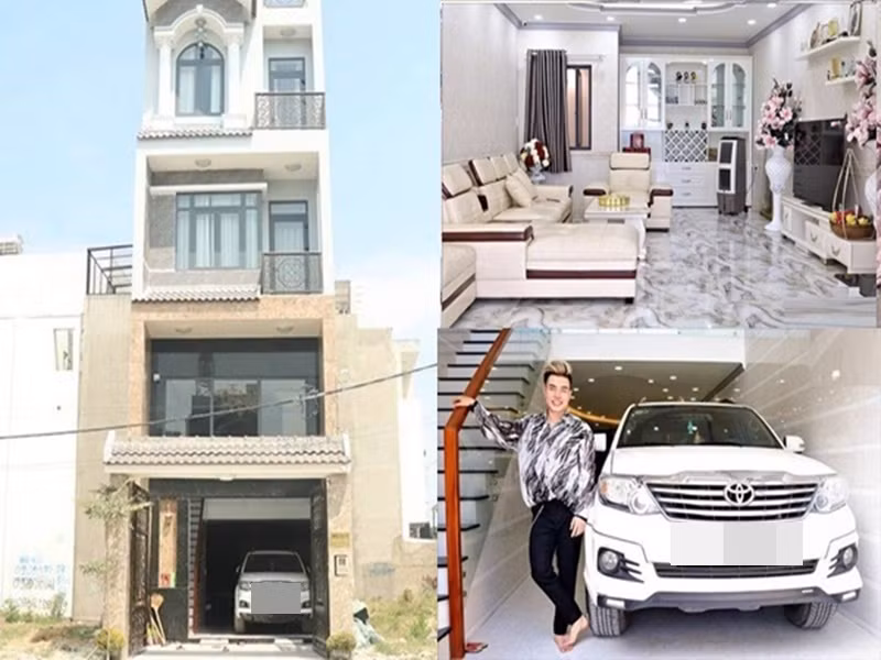 Khả Như từng tiết lộ khối tài sản của Lê Dương Bảo Lâm. Theo nữ diễn viên, đàn em sở hữu một căn nhà 7 tầng giá trị vài tỷ đồng, một chiếc xe 4,5 tỷ, một chiếc xe vài trăm triệu. Ảnh: Arttimes.