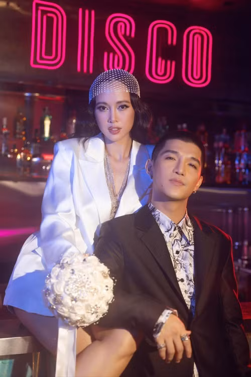 Vũ Ngọc Anh cũng sắp lên xe hoa. Cô và Cường Seven tổ chức đám cưới tại Hà Nội vào ngày 28/7. Ảnh: FBNV.