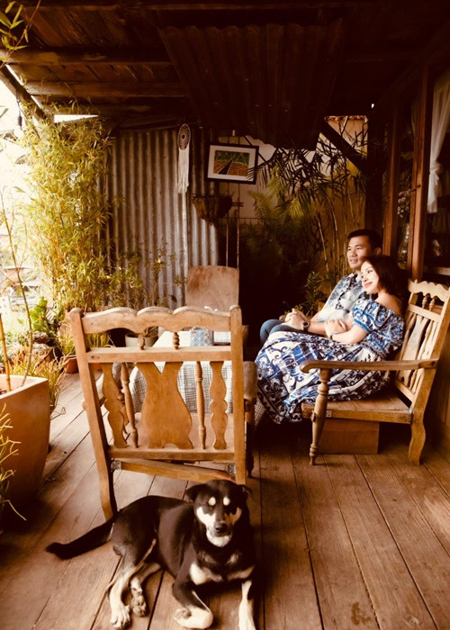 Vân Hugo và chồng sắp cưới đều có con riêng trước khi gắn bó với nhau.