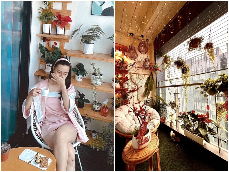 Căn hộ là món quà mà Phương Oanh tự thưởng cho mình sau thời gian vất vả đóng phim, kinh doanh. Ảnh: FBNV.