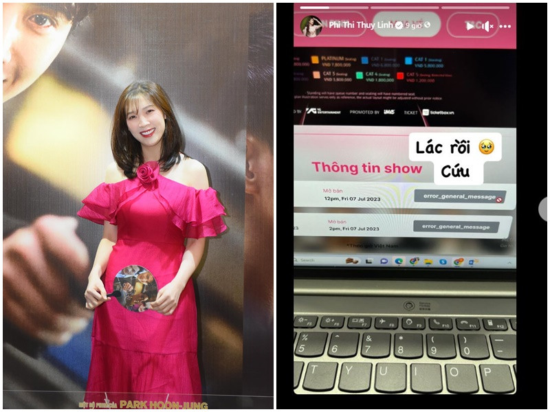 Phí Thị Thùy Linh chờ đợi từng phút để đặt vé thành công. Ảnh: FBNV.