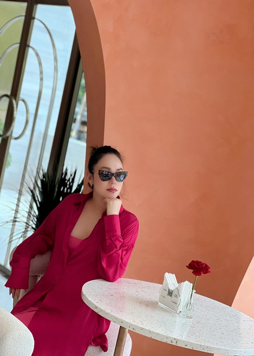 Nữ ca sĩ hiện tại hạn chế tham gia các sự kiện giải trí.