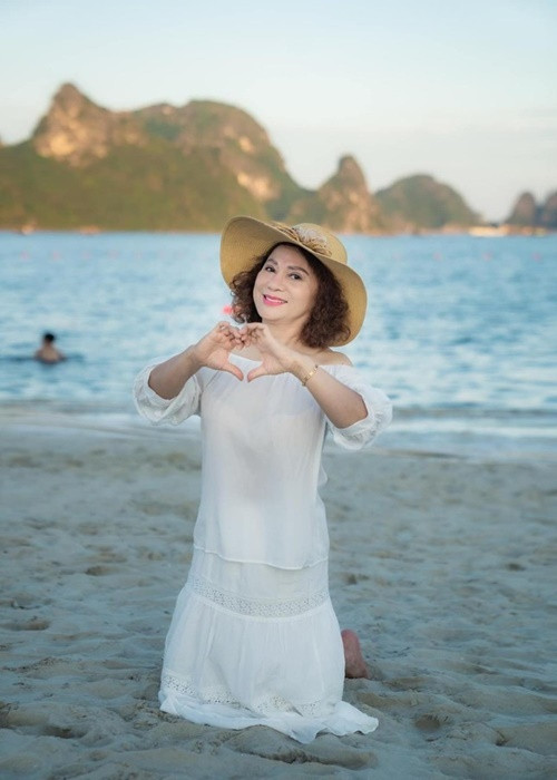 Trong chương trình Lời tự sự lên sóng tháng 4 vừa qua, nữ diễn viên phim Người phán xử chia sẻ, cô có cuộc sống bình yên sau những biến cố. Ảnh: Tiền Phong.