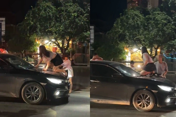 Toàn cảnh vụ cả nhà đi đánh ghen, bố chồng bị hất lên nắp capo Toan canh vu ca nha di danh ghen, bo chong bi hat len nap capo