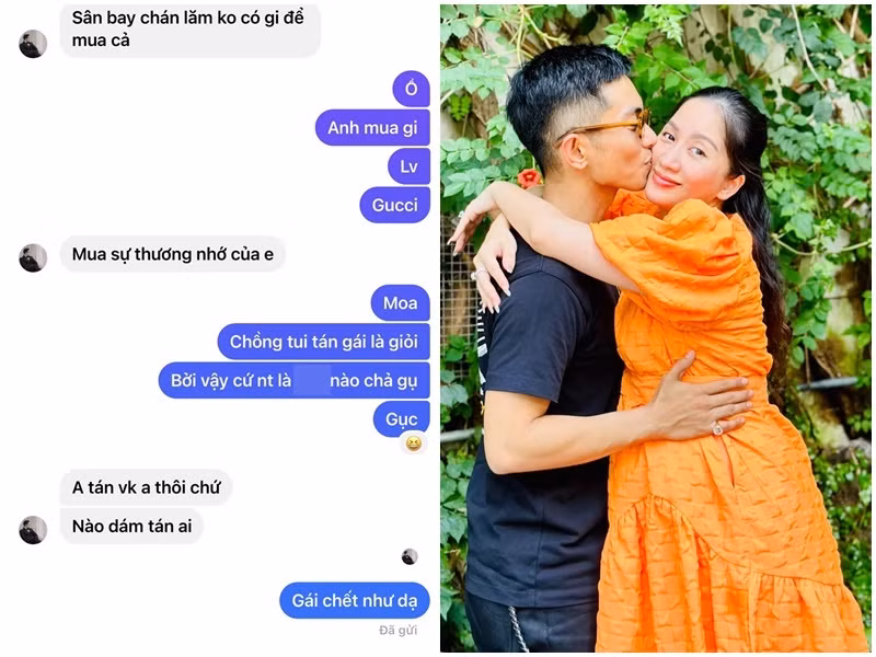 “Ba bau” Khanh Thi khoe duoc chong tre tan tinh nhu ngay hen ho