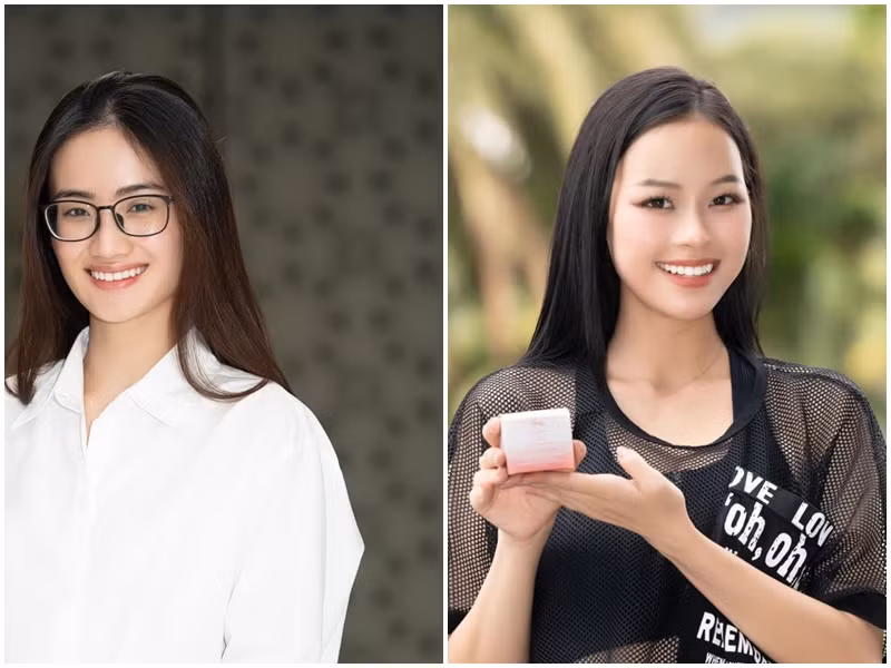 Da mặt của hai nàng hậu vẫn căng bóng, mịn màng dù không trang điểm kỹ lưỡng.