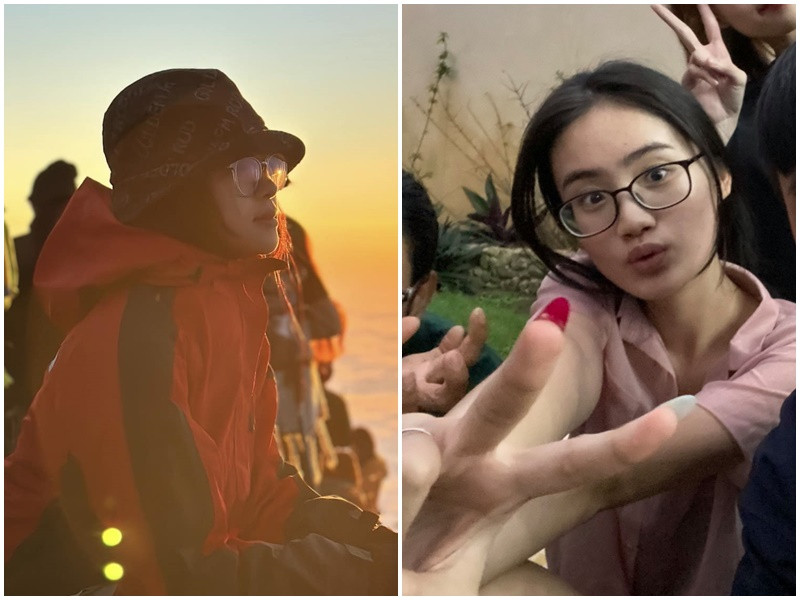 Hình ảnh để mặt mộc hoàn toàn của Đào Thị Hiền và Ý Nhi.