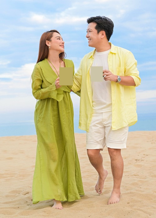 Nhã Phương mang bầu lần 2 sau 5 năm kết hôn. Ảnh: FBNV.