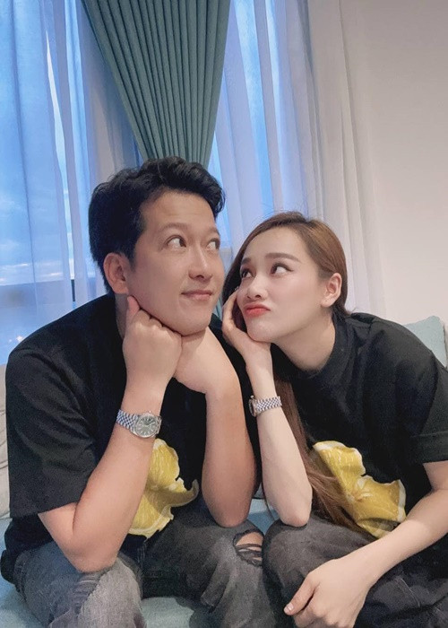 Nữ diễn viên phim Tuổi thanh xuân luôn khen món ăn ông xã nấu ngon. Ảnh: FBNV.