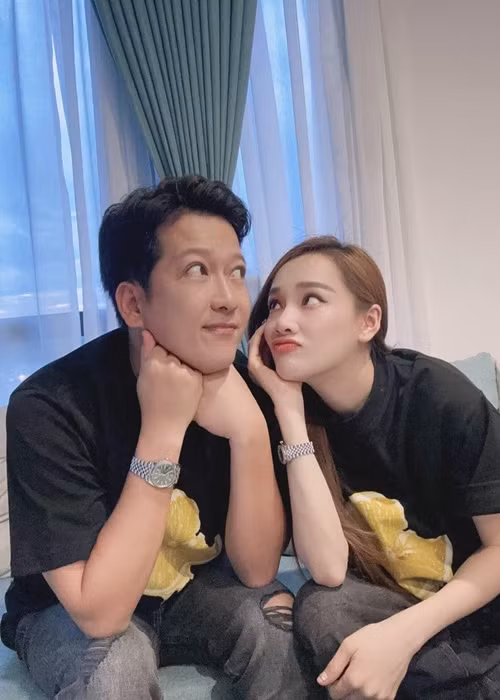 Nữ diễn viên phim Tuổi thanh xuân luôn khen món ăn ông xã nấu ngon. Ảnh: FBNV.