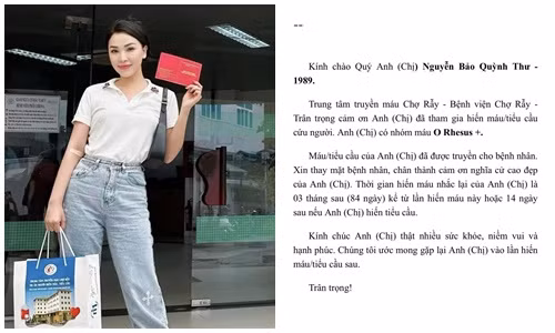 Quynh Thu dap tra tin don doi tu, Diep Lam Anh chia se an y