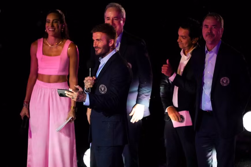 Ban lãnh đạo Inter Miami sẵn sàng chào đón Lionel Messi sau khi buổi lễ ra mắt bị trì hoãn bởi mưa bão. (Nguồn: Getty Images)