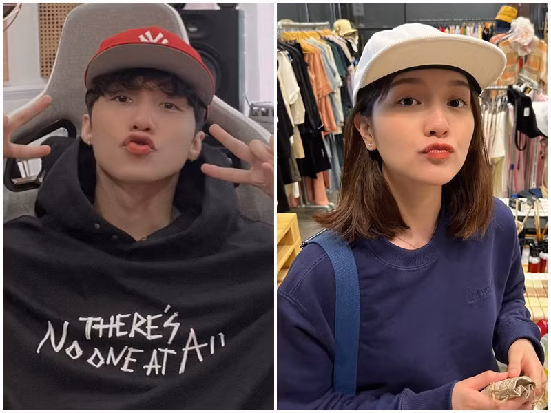 Sơn Tùng M-TP và Hải Tú được nhận xét có tướng phu thê. Ảnh: FBNV.