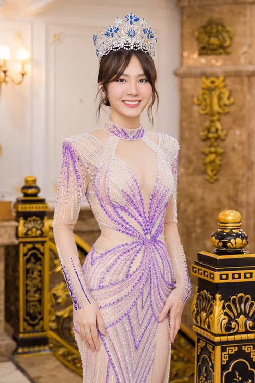 Cuối năm nay, Mai Phương sẽ đại diện Việt Nam tham gia cuộc thi Miss World 2023. Ảnh: FBNV.