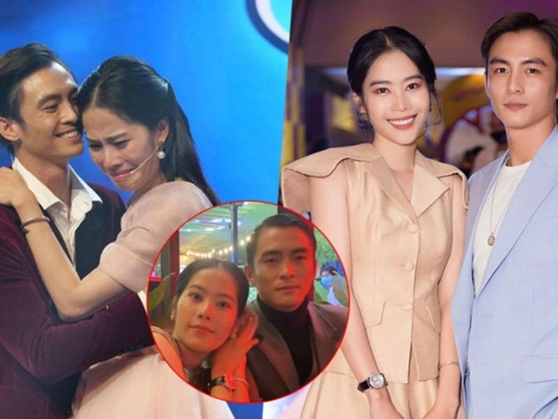 Năm 2020, Nam Em công khai tìm hiểu Lãnh Thanh. Lãnh Thanh tiết lộ, anh bắt đầu có tình cảm với Nam Em là khi bị tách ra trong một lần quay gameshow hẹn hò. Cảm giác bị hẫng khiến anh không muốn tách khỏi nàng hoa khôi nữa. Ảnh: Saostar.