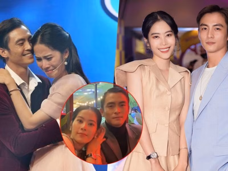 Năm 2020, Nam Em công khai tìm hiểu Lãnh Thanh. Lãnh Thanh tiết lộ, anh bắt đầu có tình cảm với Nam Em là khi bị tách ra trong một lần quay gameshow hẹn hò. Cảm giác bị hẫng khiến anh không muốn tách khỏi nàng hoa khôi nữa. Ảnh: Saostar.