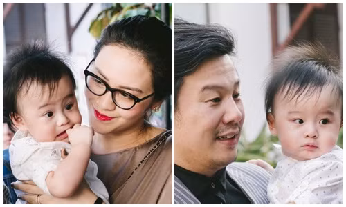 Can canh hai con trai dang yeu cua Thanh Bui tren san khau-Hinh-2