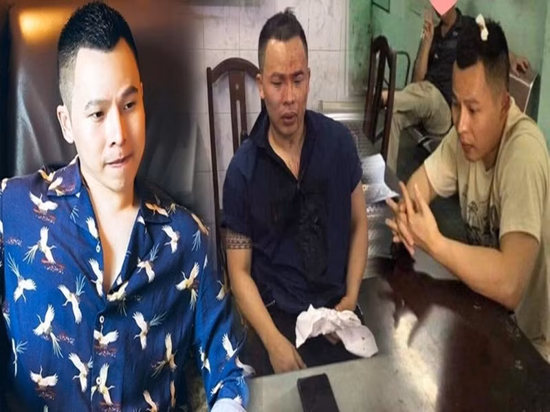 Tháng 1/2020, hình ảnh Vũ Khắc Tiệp be bét máu, ngồi ở đồn công an làm dấy nghi vấn ông bầu bị giang hồ đánh vì nợ nần. Đối mặt với những lời đồn thổi, Khắc Tiệp thanh minh đó là ảnh cũ. Tuy nhiên, trước áp lực của dư luận, ông bầu buộc phải nói rõ sự thật. Khắc Tiệp cho biết, vào tháng 7/2019, anh xô xát đến đổ máu với người tung tin đồn không đúng sự thật về anh. Ảnh: Tiền Phong.