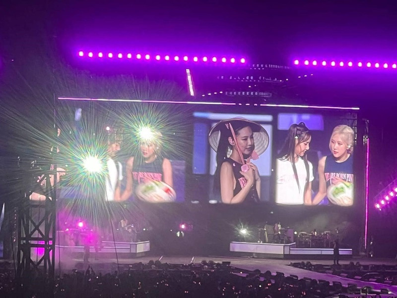 Tối ngày 30/7, BlackPink có đêm diễn cuối cùng tại Việt Nam. Ảnh: Người Đưa Tin.