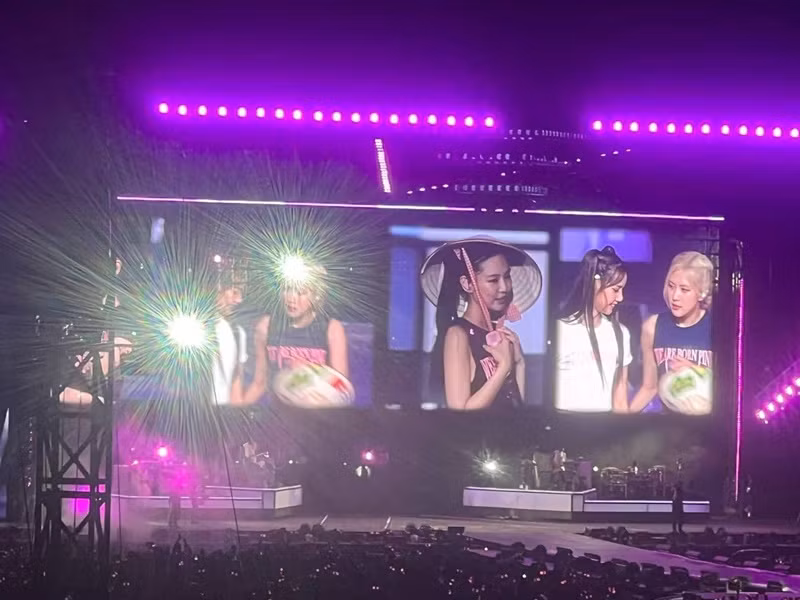 Tối ngày 30/7, BlackPink có đêm diễn cuối cùng tại Việt Nam. Ảnh: Người Đưa Tin.