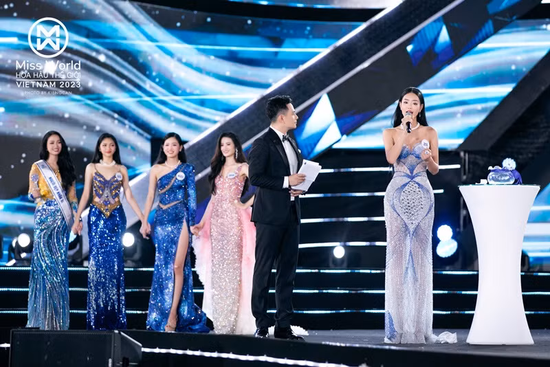 Ở Hoa hậu Thế giới Việt Nam 2023, ngoài lọt top 5 chung cuộc, Khánh Linh còn đoạt giải Người đẹp Biển, lọt top 5 Người đẹp Thời trang, top 10 Người đẹp Bản lĩnh, top 16 Người đẹp nhân ái. Ảnh: Miss World Vietnam.