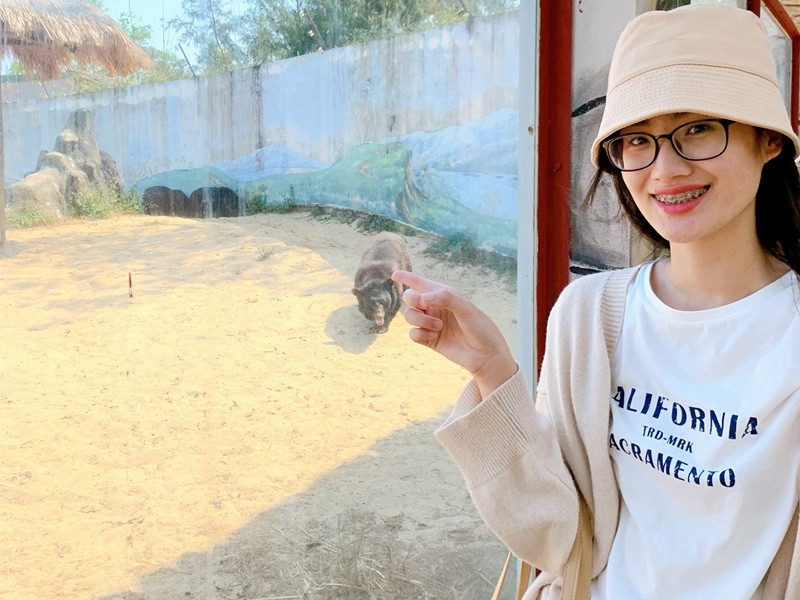 Hoa hậu Thế giới Việt Nam 2023 từng có hàm răng không đều. Ảnh: FBNV.