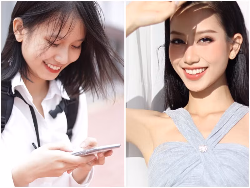 Trần Thị Hồng Linh đang lọt top 5 Người đẹp biển ở Miss World Vietnam 2023. Cô cao 1m72, có số đo ba vòng 80-58-89 cm. Nhan sắc đời thường của Hồng Linh được khen “không phải dạng vừa”. Ảnh: FBNV.